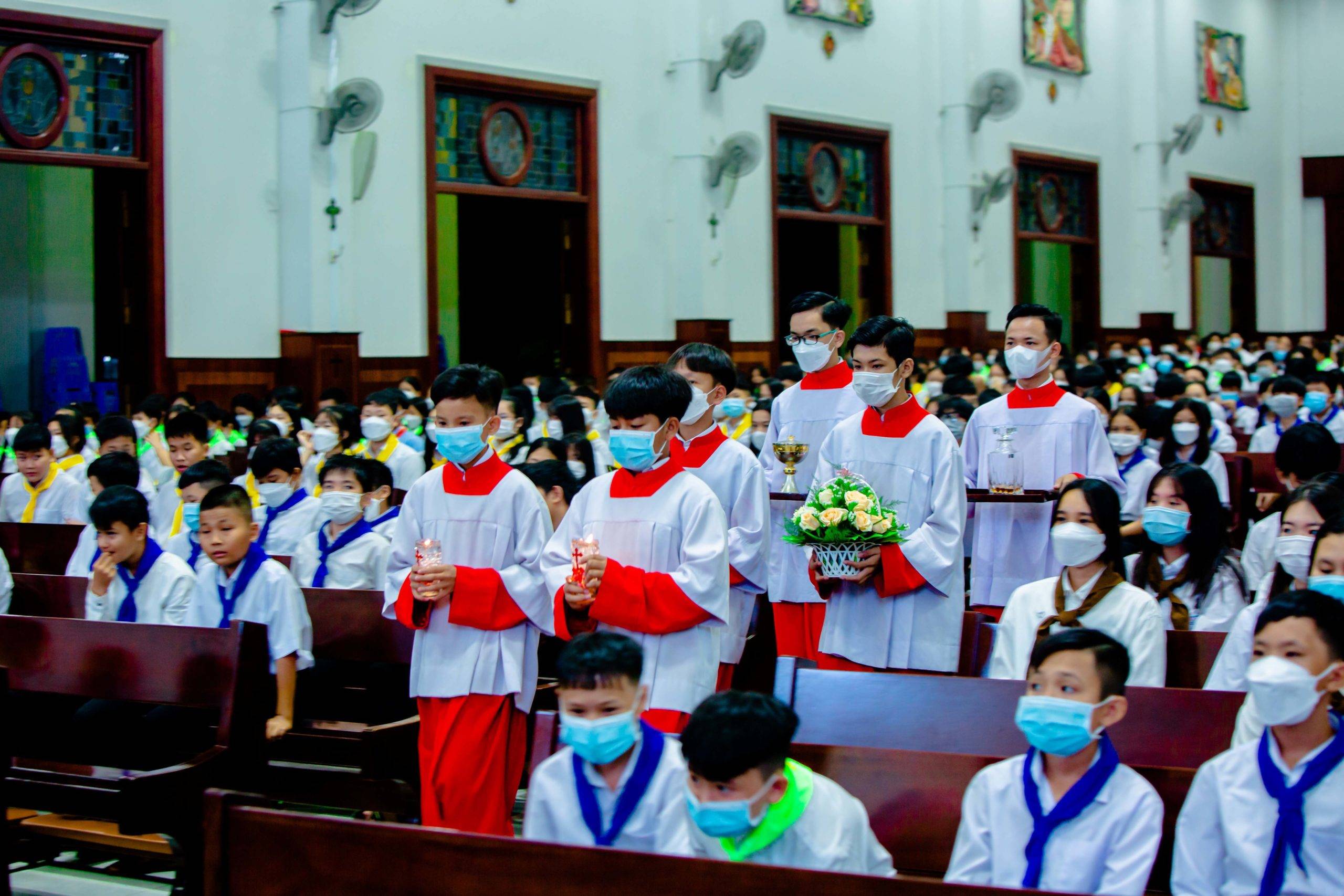 Tin Ảnh: Gx. Vinh Châu: Mừng lễ thánh Đaminh Saviô – Bổn mạng Lễ Sinh giáo xứ