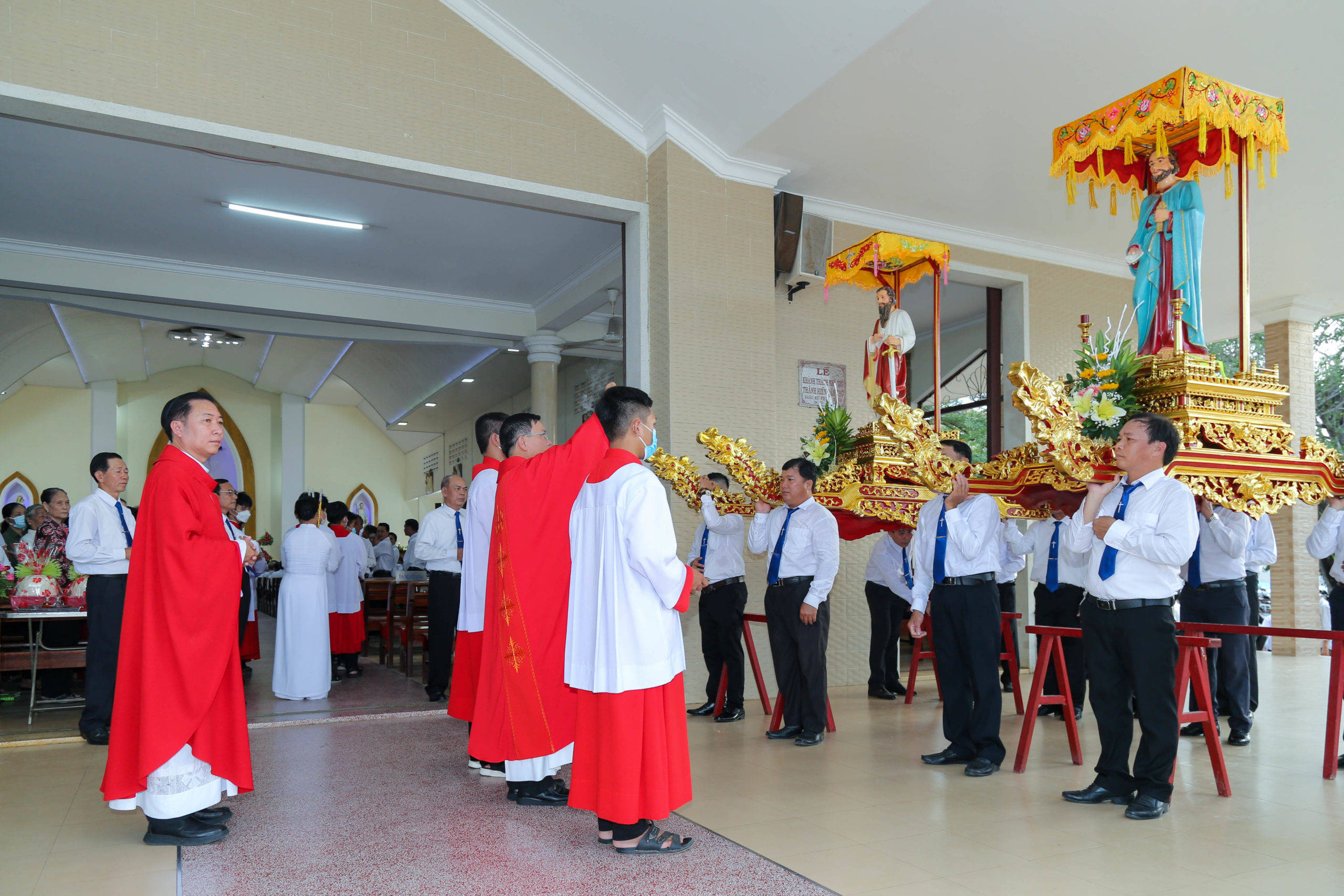 Gx. Phước Bình: Mừng lễ kính hai Thánh Phêrô và Phaolô tông đồ- Quan thầy Ban Hành Giáo