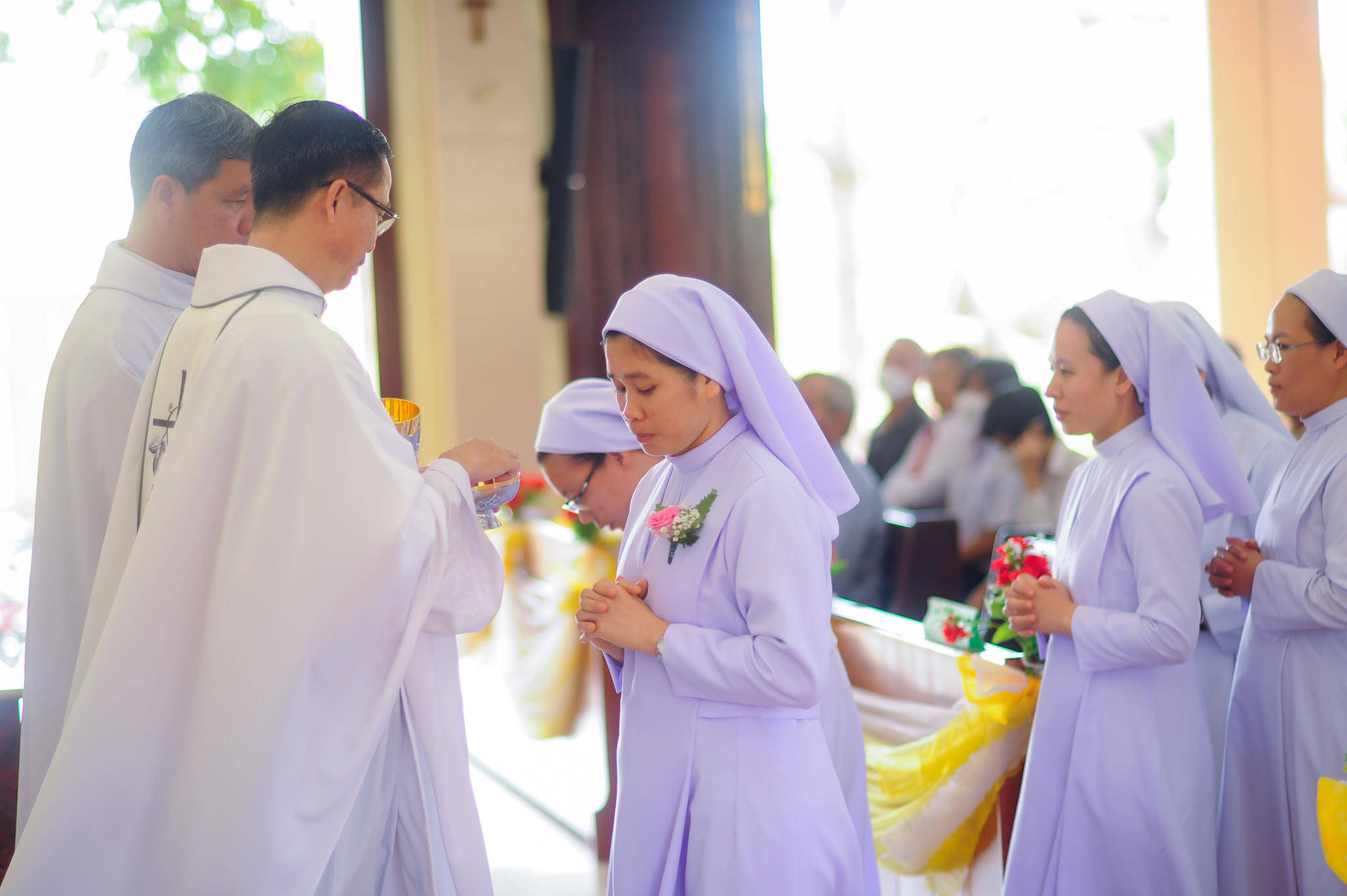 Gx. Hòa An: Thánh lễ tạ ơn mừng hồng ân Vĩnh khấn- Ngày 30.6.2022