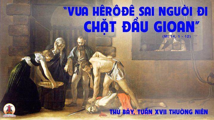 30.7.2022 – Thứ Bảy Tuần XVII Thường Niên