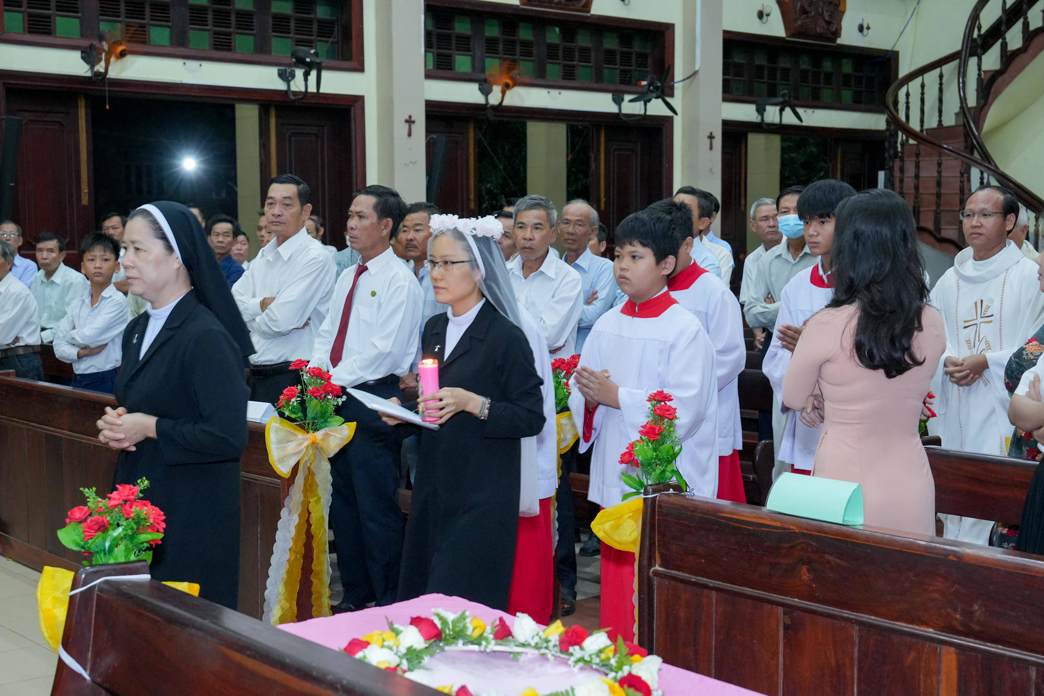 Gx. Hòa An: Thánh lễ tạ ơn mừng hồng ân Vĩnh khấn- Ngày 13.7.2022