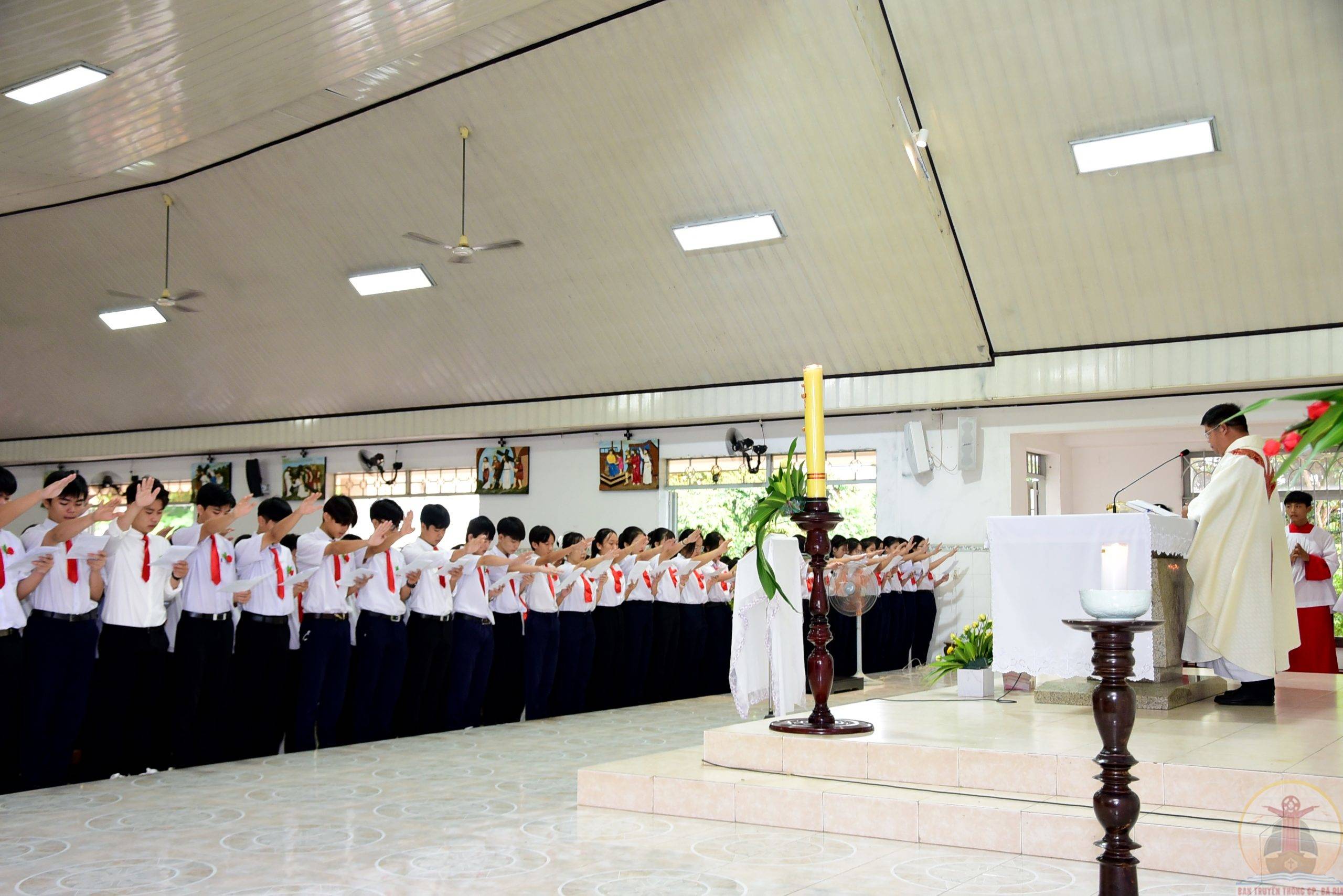 Gx. Hòa Phước: 79 em thiếu nhi tuyên hứa Bao Đồng - Ngày 21.8.2022