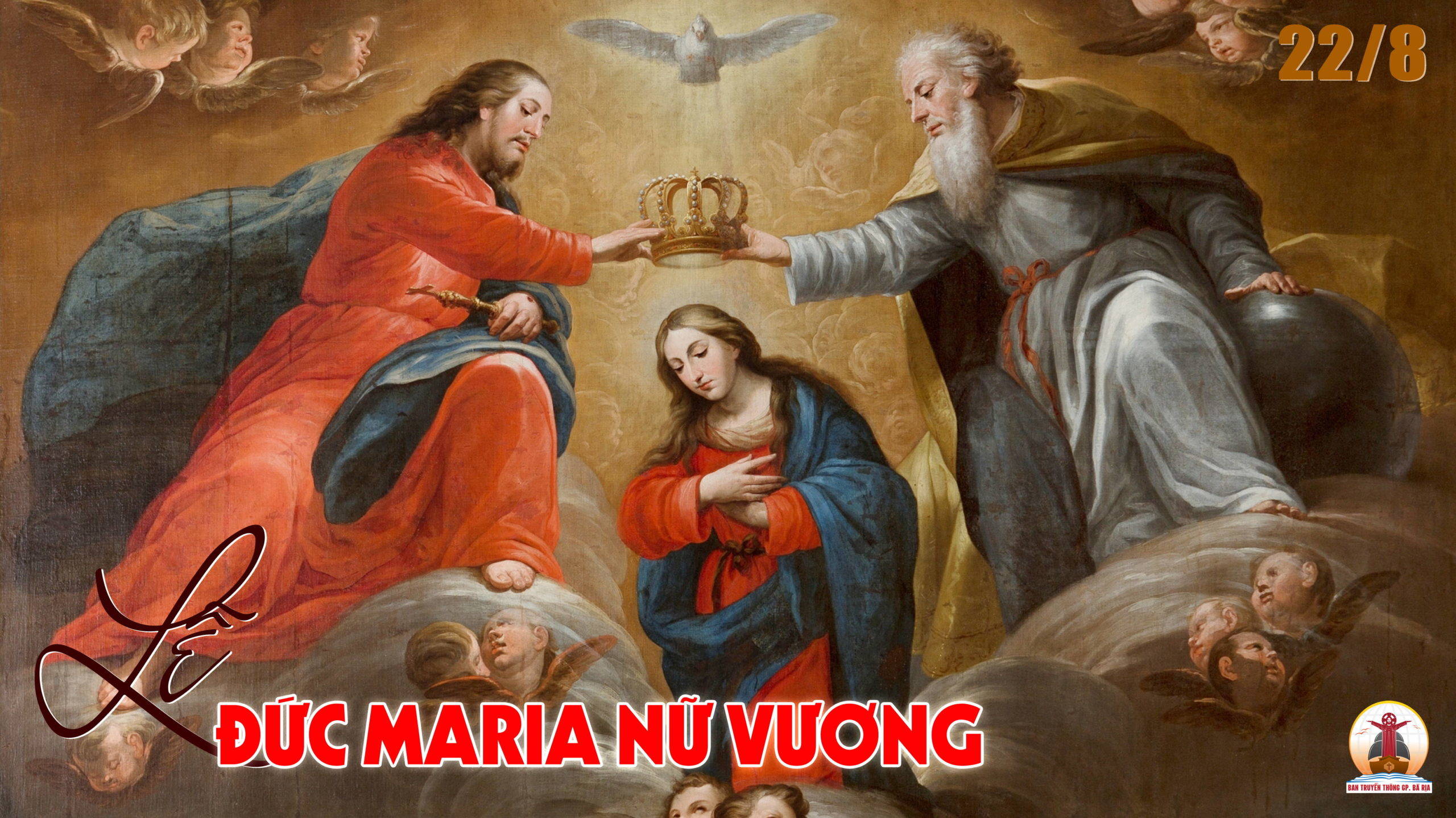 22.8.2022 – Thứ Hai Tuần XXI Thường Niên, Đức Maria Nữ Vương