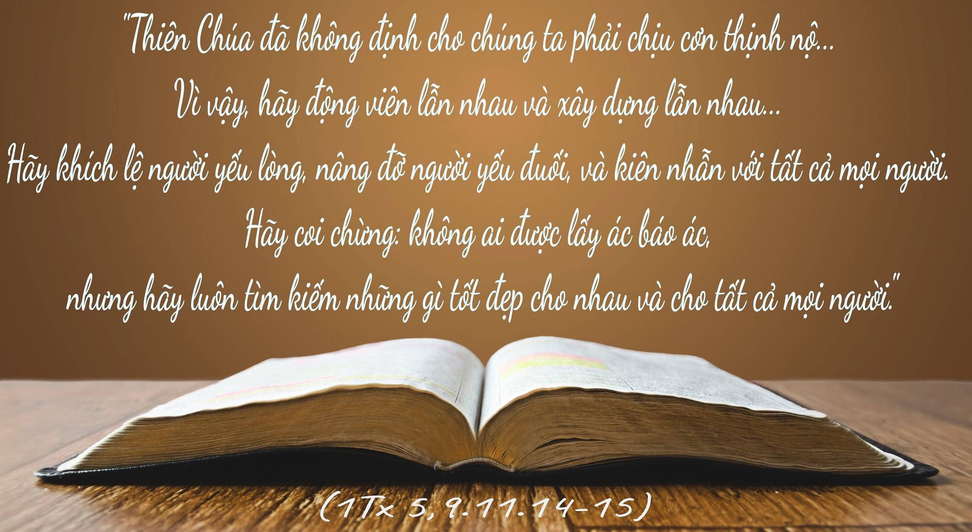 Câu Kinh Thánh chỉ cho chúng ta biết cách cư xử với nhau trong những khi căng thẳng