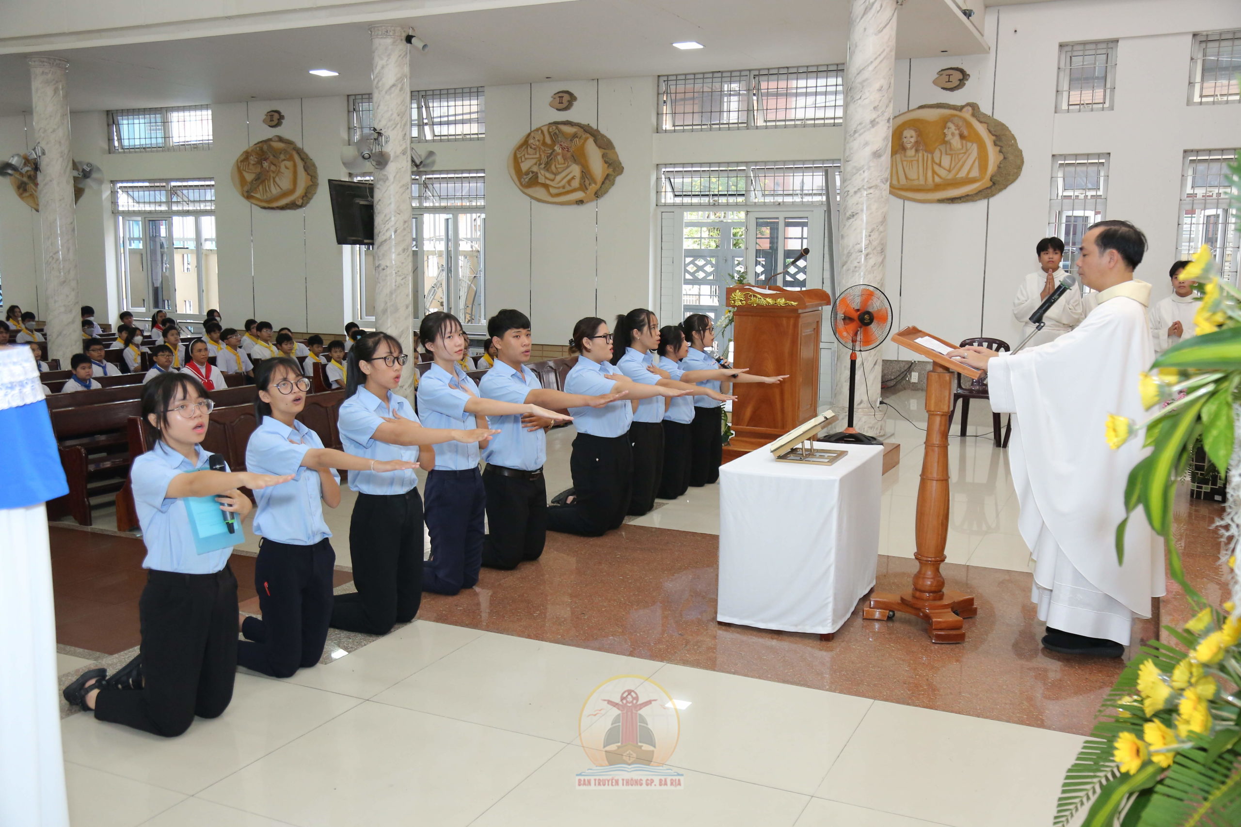 Gx. Phước Tỉnh: Phong nhậm tân giáo lý viên và mừng lễ bổn mạng – 02.10.2022