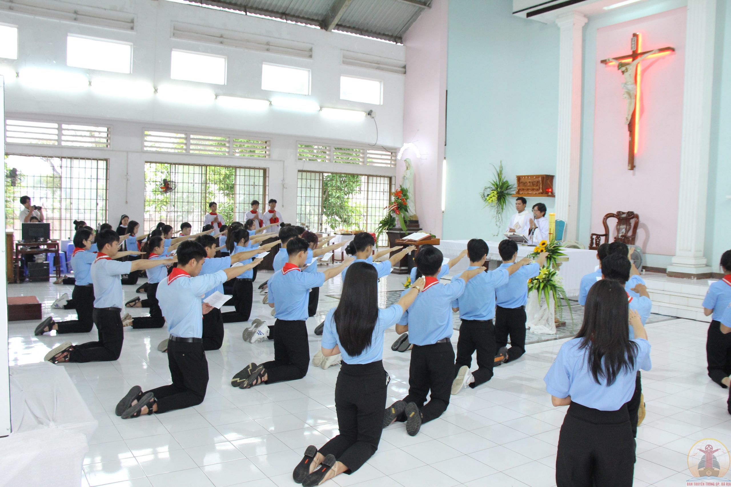 Gx. Song Vĩnh: Mừng lễ Chúa Kitô Vua- Bổn mạng Giáo lý viên giáo xứ