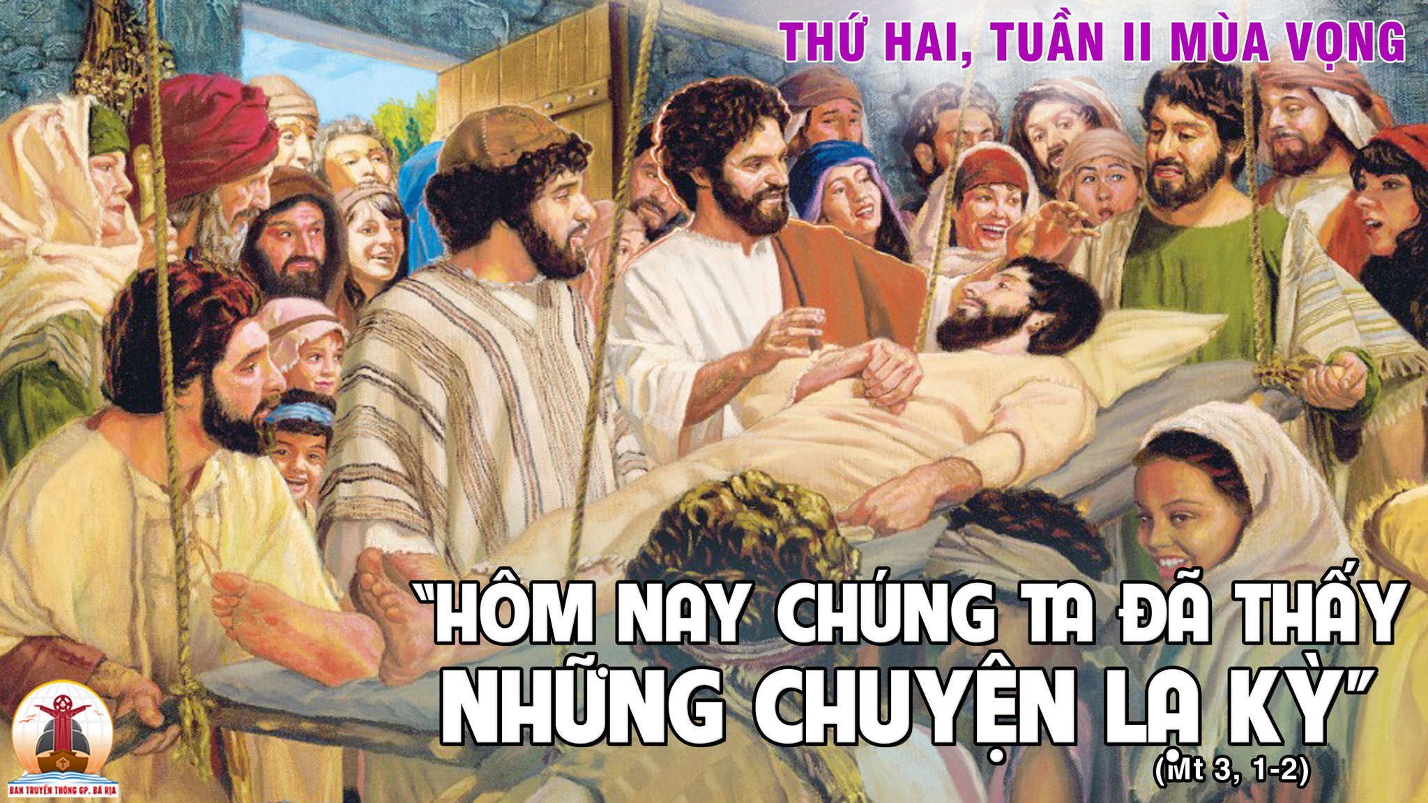 05.12.2022 – Thứ Hai Tuần II Mùa Vọng