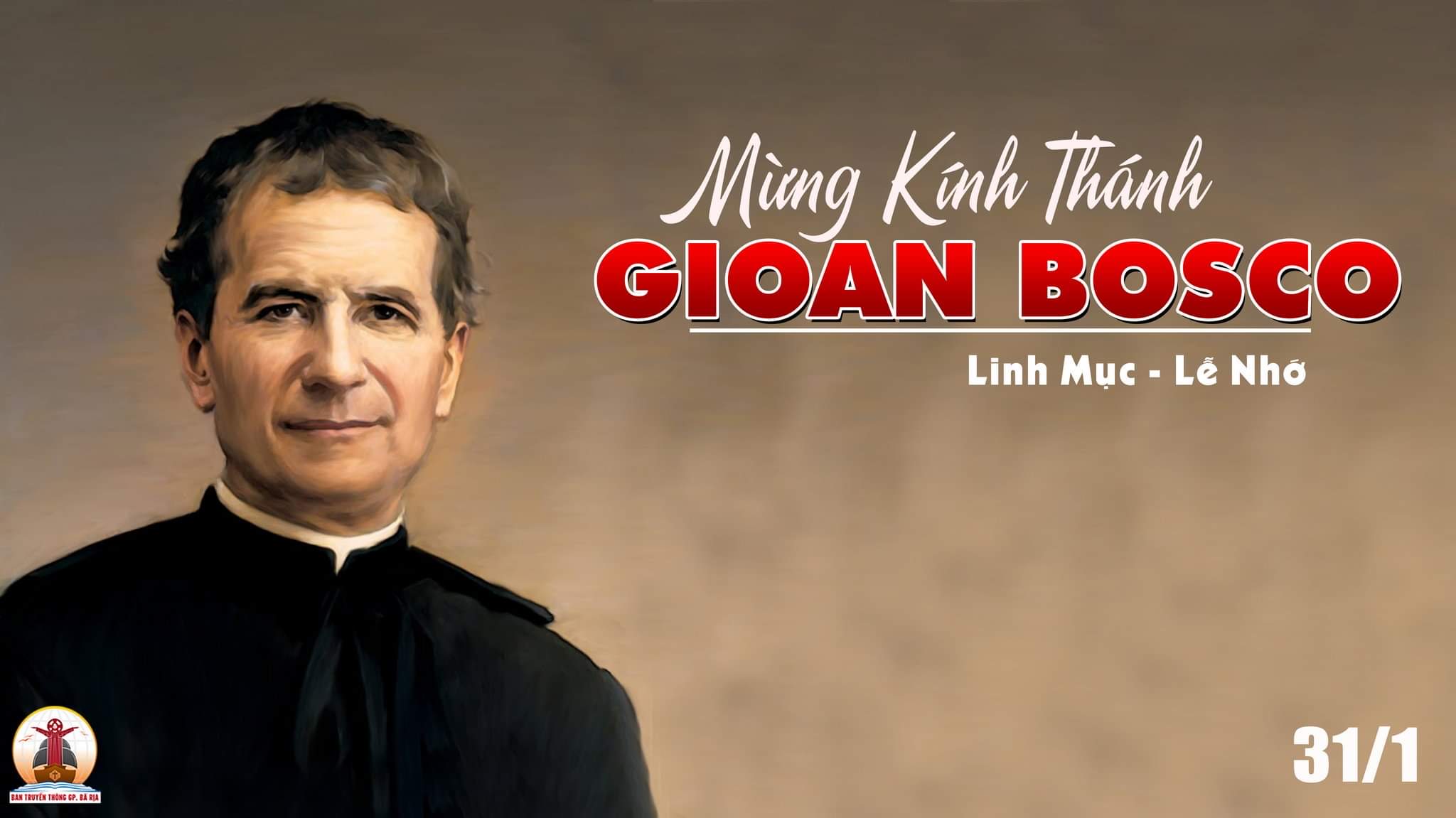 31.01.2023 – Thứ Ba Tuần IV Thường Niên: Thánh Gioan Bosco