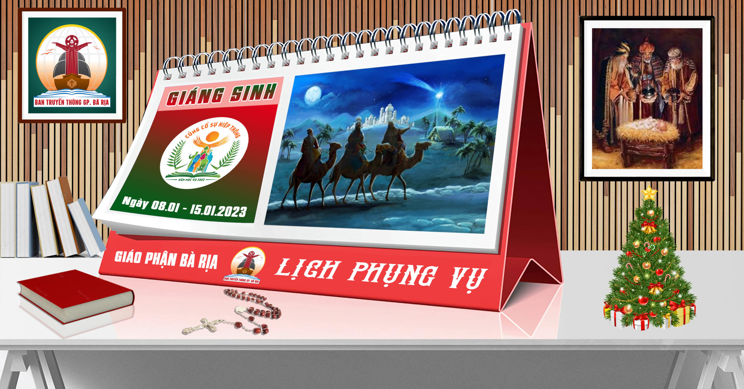 Lịch Phụng vụ từ ngày 08.01.2023 đến 15.01.2023