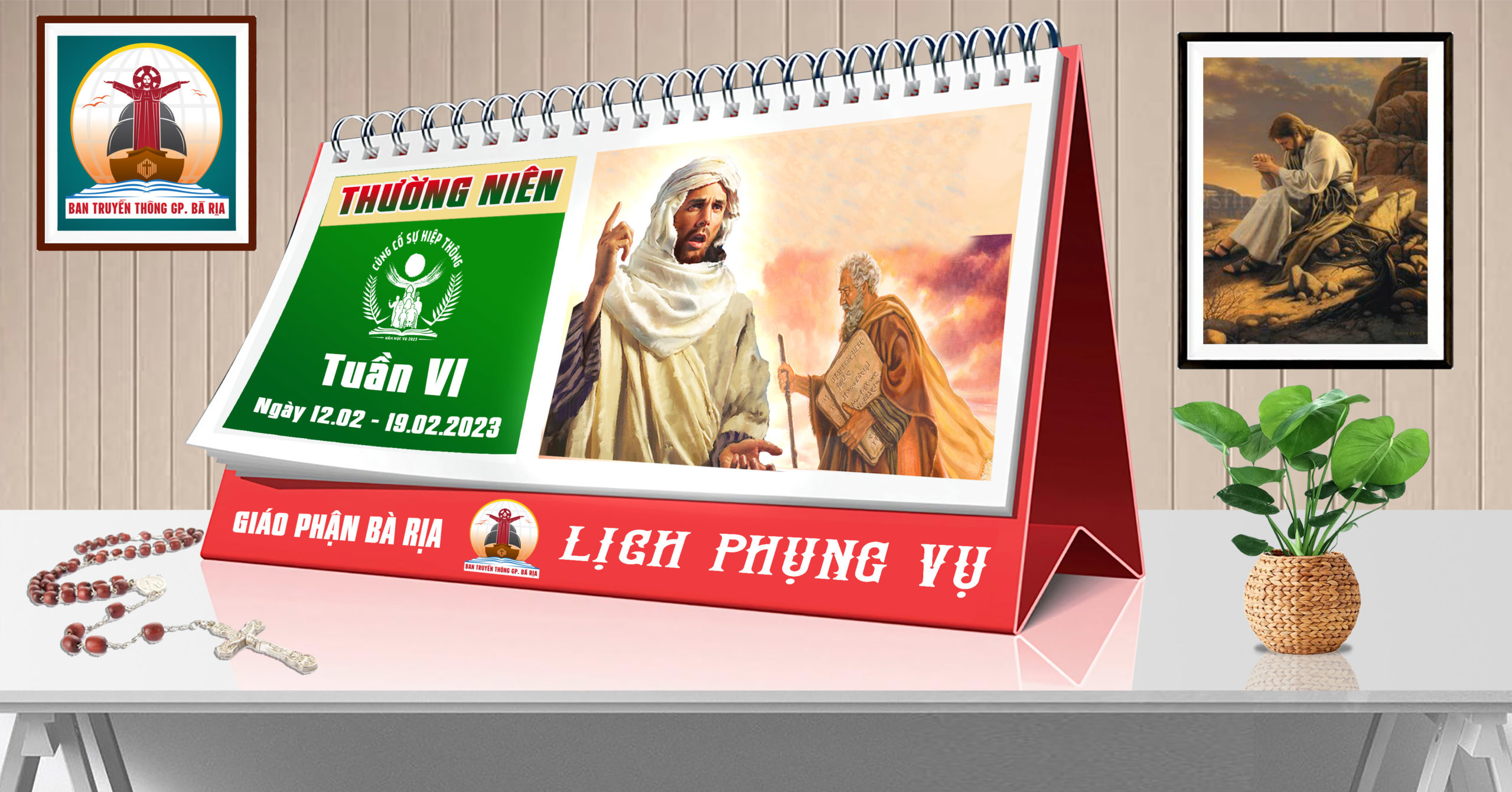 Lịch Phụng vụ từ ngày 12.02.2023 đến 19.02.2023