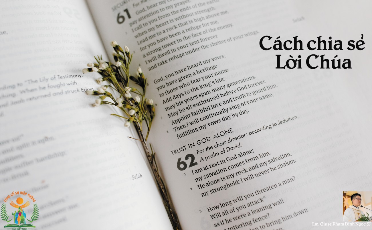 Cách chia sẻ Lời Chúa
