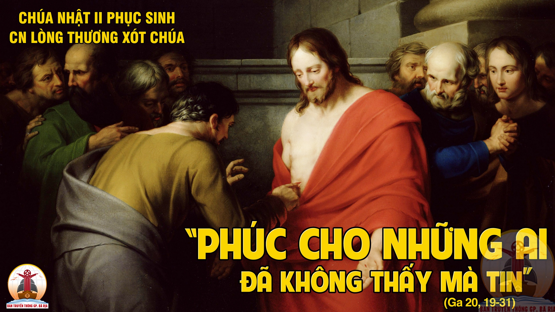 CÁC BÀI SUY NIỆM LỜI CHÚA CHÚA NHẬT II PHỤC SINH- A