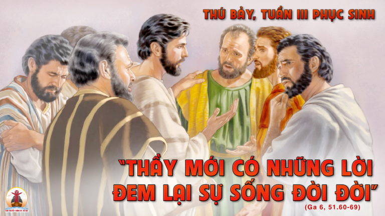 29.04.2023– Thứ Bảy Tuần III Phục Sinh