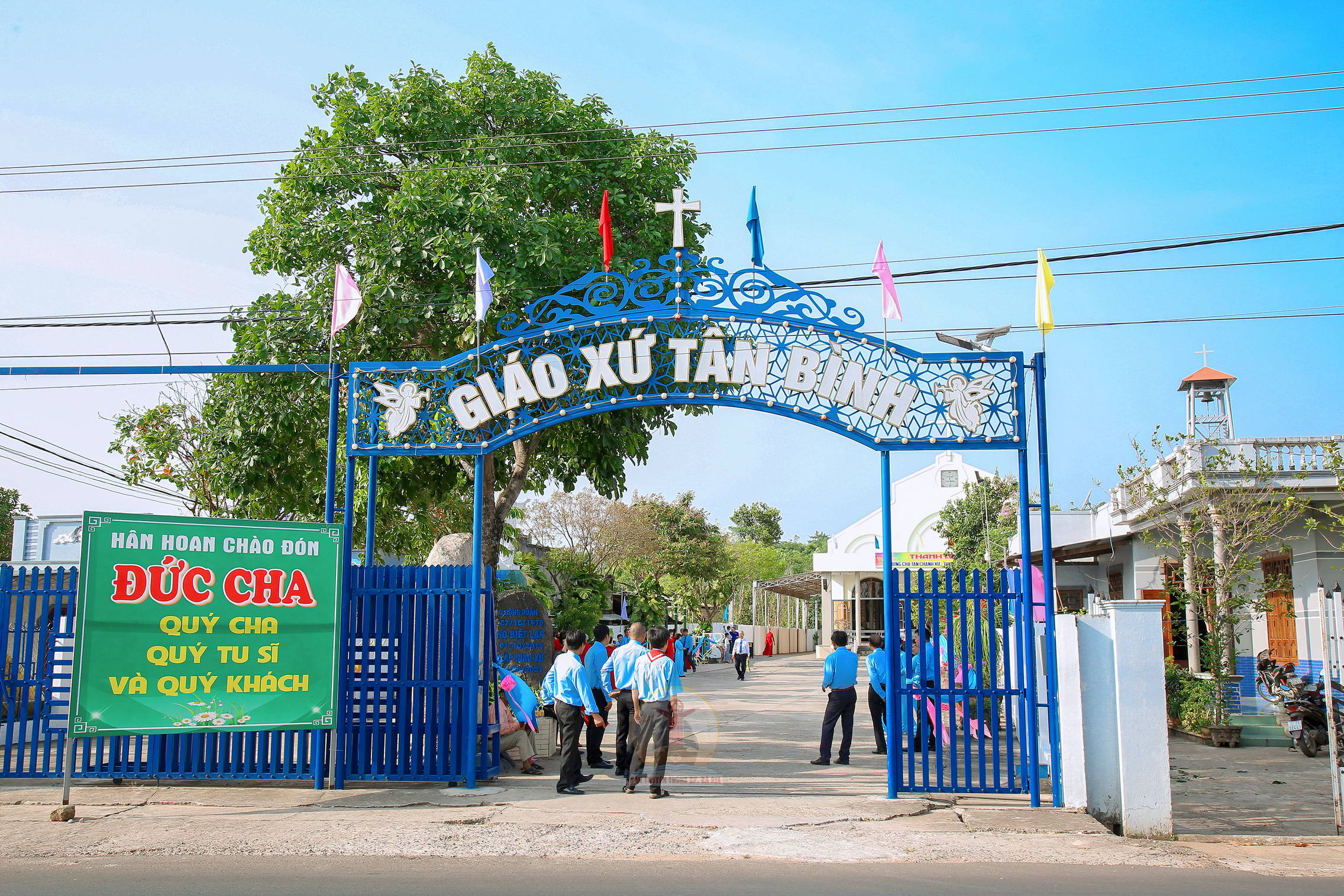 Gx. Tân Bình: Đón vị mục tử mới – Cha Philipphê Hoàng Sĩ Tuấn – Ngày 25.4.2023