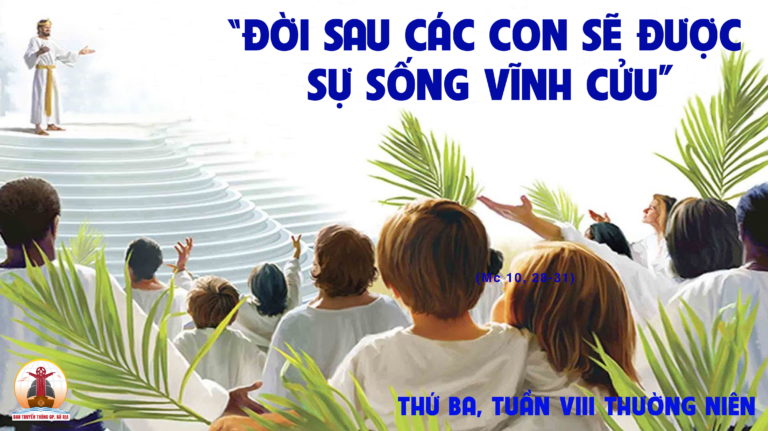 30.05.2023 – Thứ Ba Tuần VIII Thường Niên
