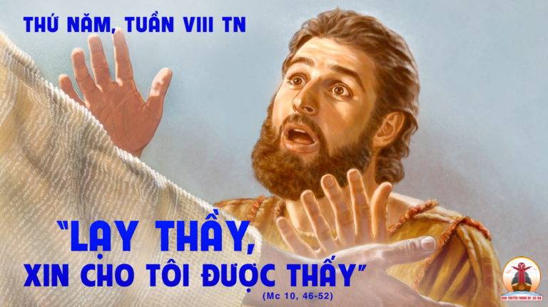 01.06.2023 – Thứ Năm Tuần VIII Thường Niên