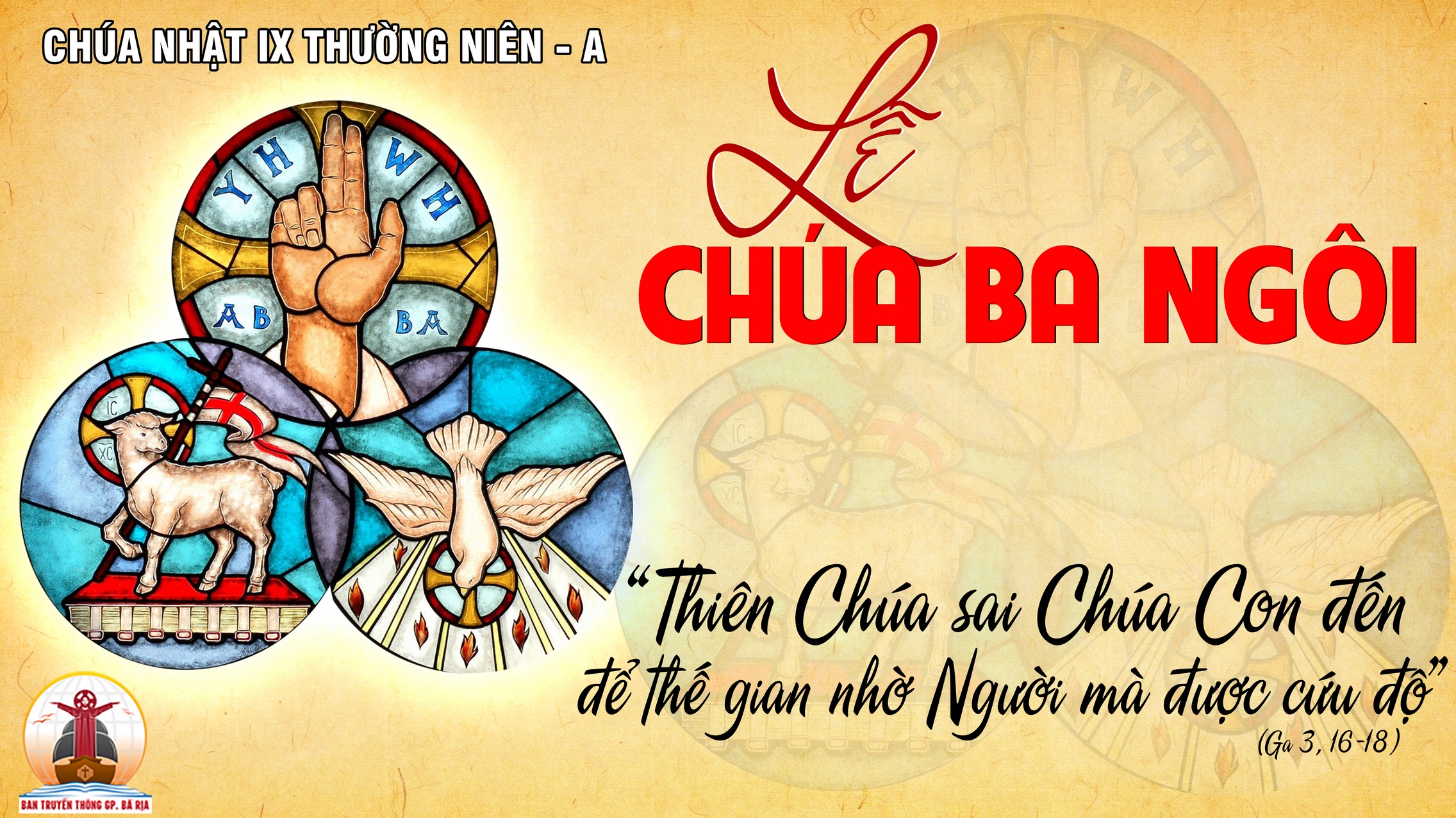CÁC BÀI SUY NIỆM LỜI CHÚA CHÚA NHẬT CHÚA BA NGÔI- A