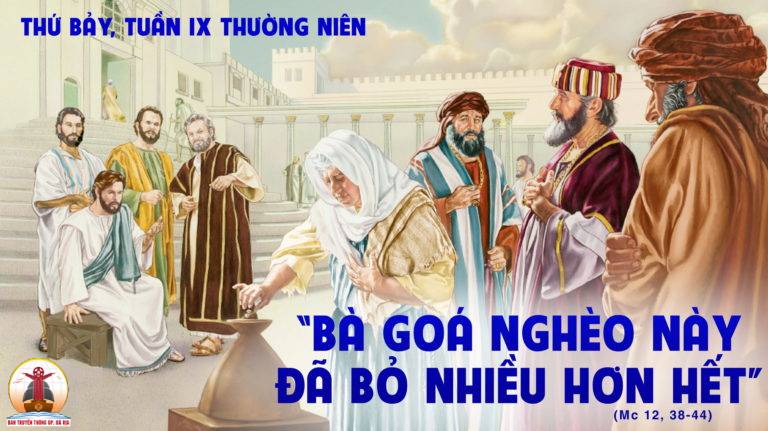 10.06.2023 – Thứ Bảy Tuần IX Thường Niên