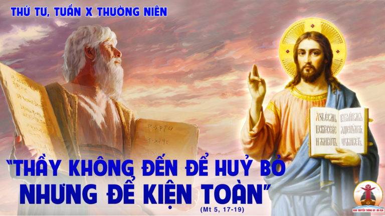 14.06.2023 – Thứ Tư Tuần X Thường Niên