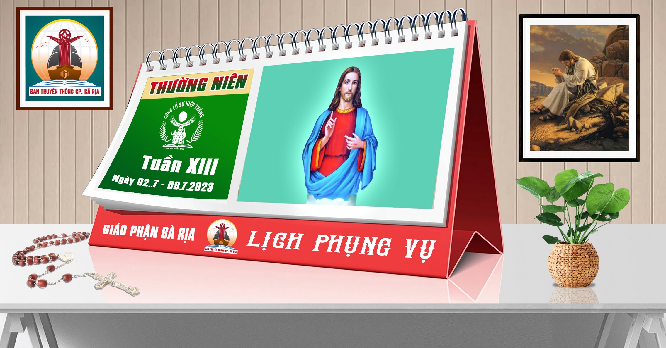 Lịch Phụng vụ từ ngày 02.7.2023 đến 09.7.2023