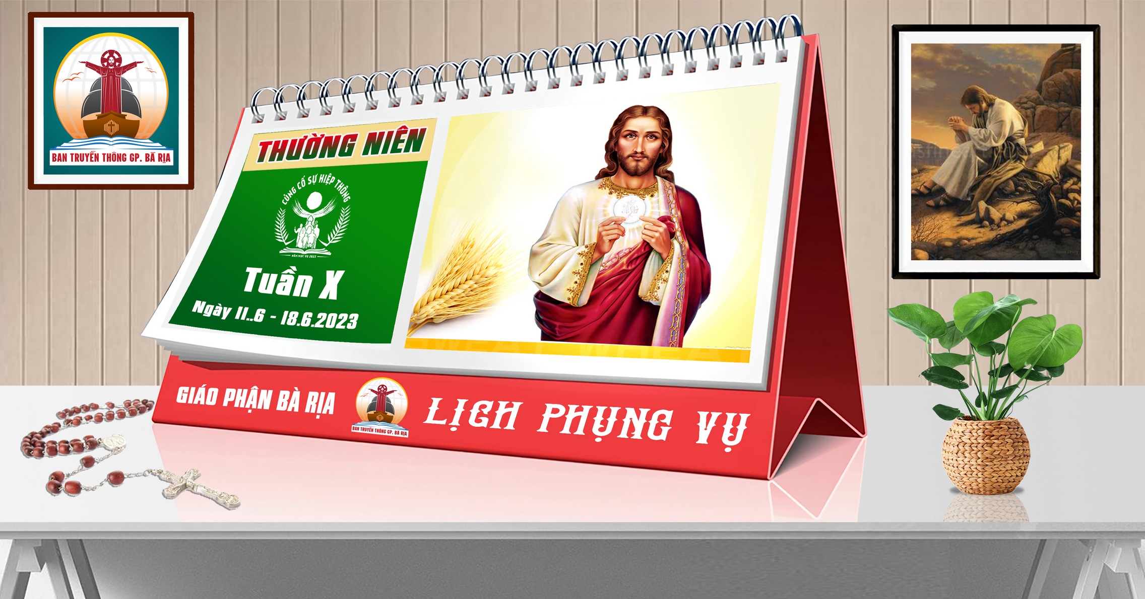 Lịch Phụng vụ từ ngày 11.6.2023 đến 18.6.2023