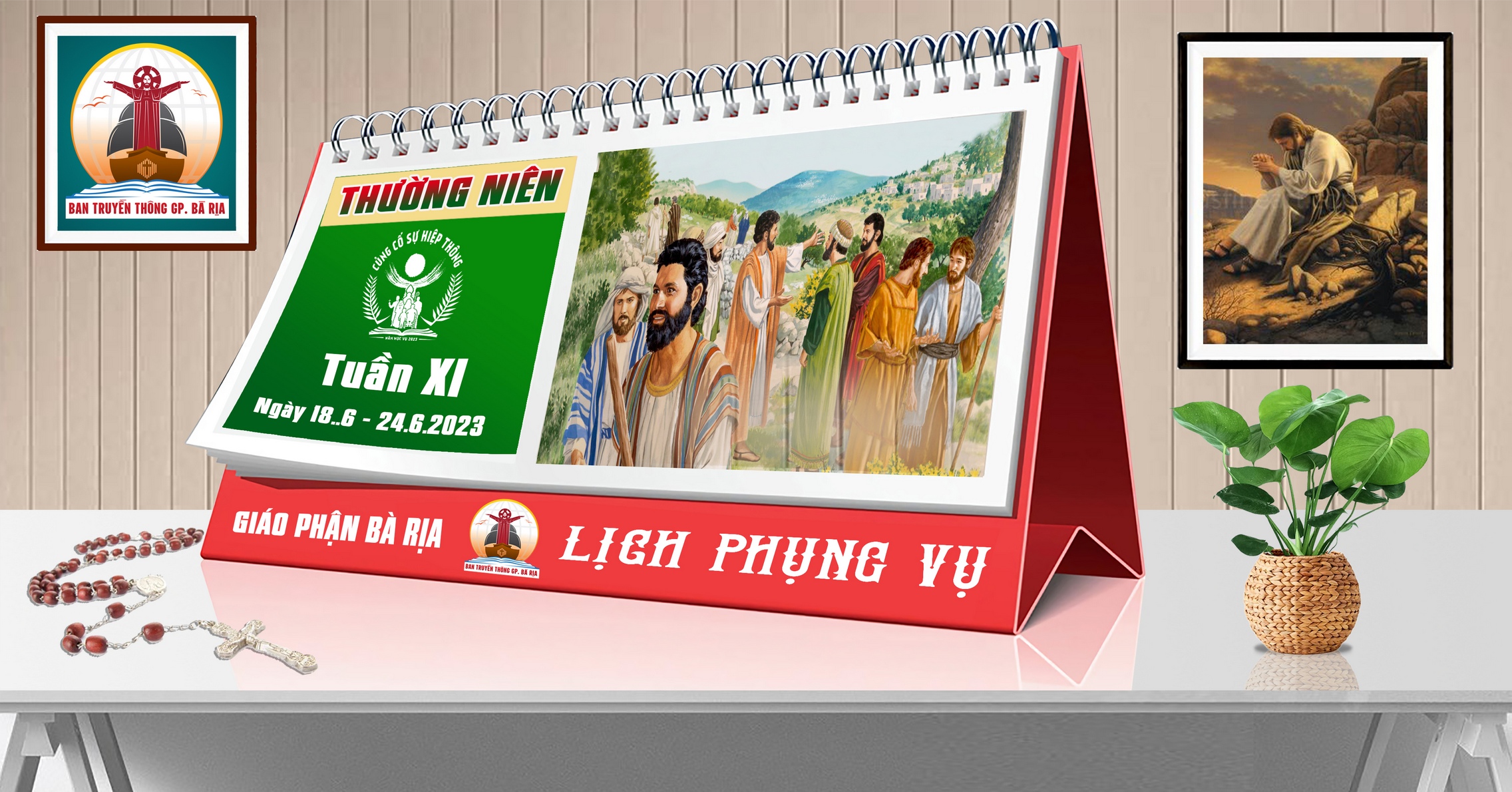 Lịch Phụng vụ từ ngày 18.6.2023 đến 25.6.2023