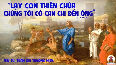 05.07.2023 – Thứ Tư Tuần XIII Thường Niên