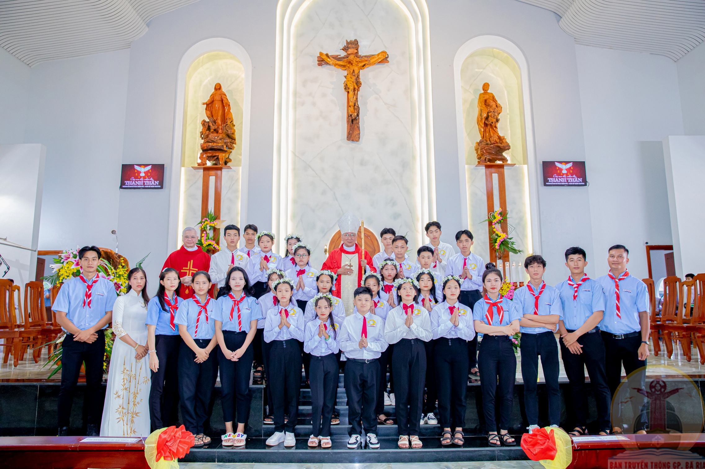 Gx. Xuân Trường: Thánh lễ ban Bí tích Thêm sức- 06.7.2023