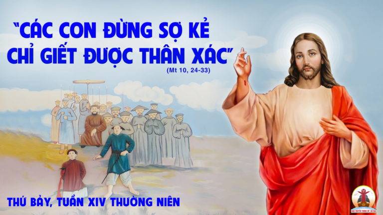 15.07.2023 – Thứ Bảy Tuần XIV Thường Niên
