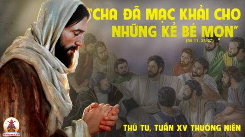 19.07.2023 – Thứ Tư Tuần XV Thường Niên