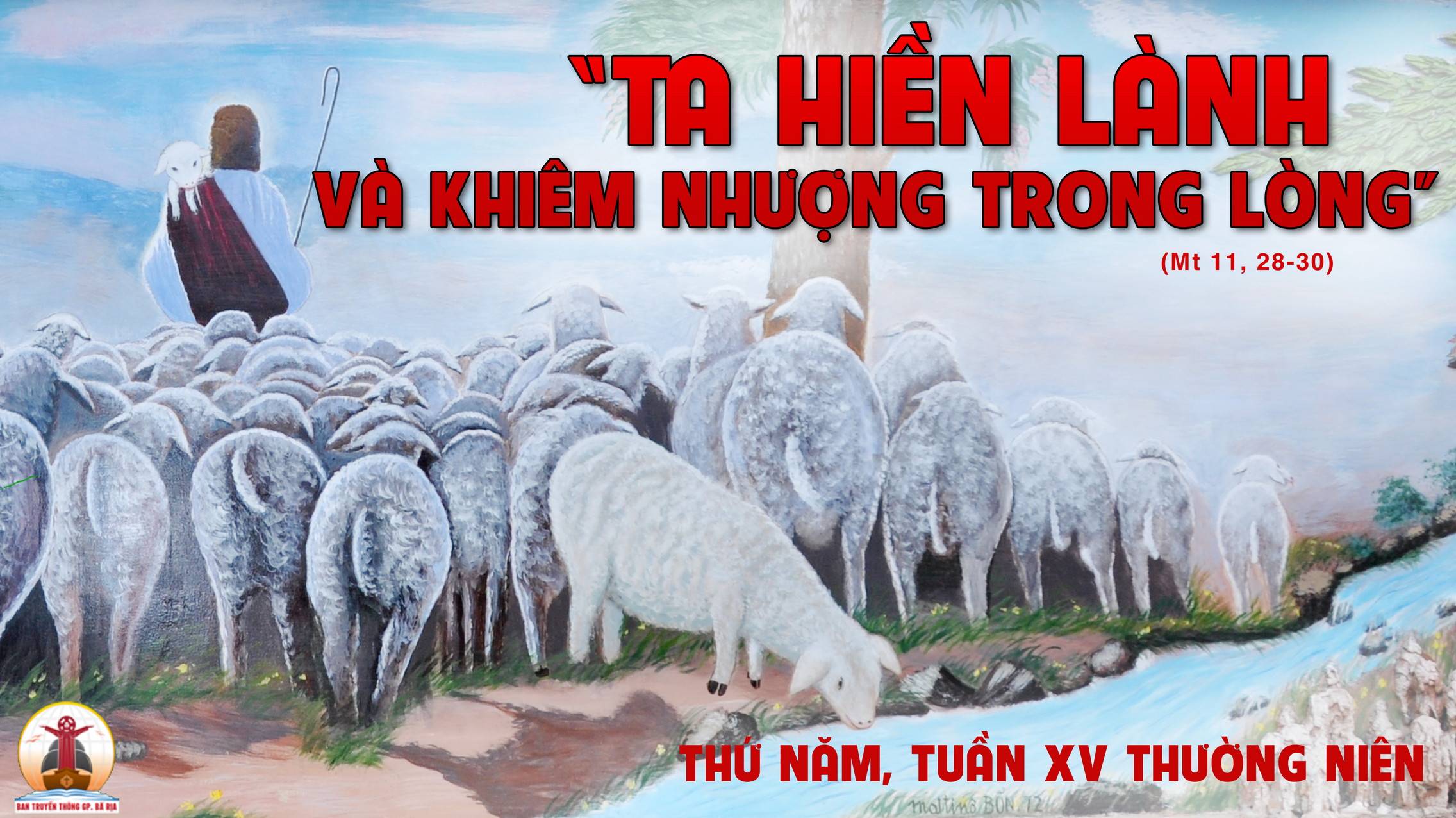 20.07.2023 – Thứ Năm Tuần XV Thường Niên