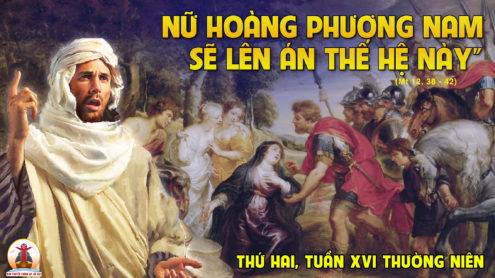 24.07.2023 – Thứ Hai Tuần XVI Thường Niên