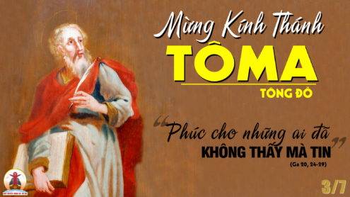 03.7.2023 – Thứ Hai Tuần XIII Thường Niên: Lễ Thánh Tôma, Tông Đồ