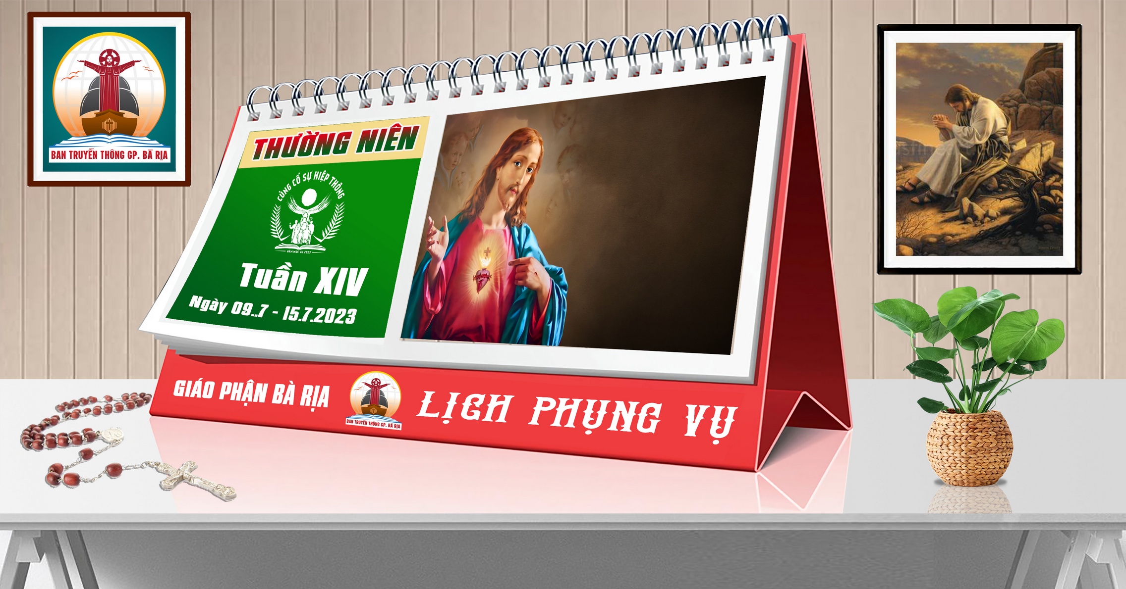 Lịch Phụng vụ từ ngày 09.7.2023 đến 16.7.2023