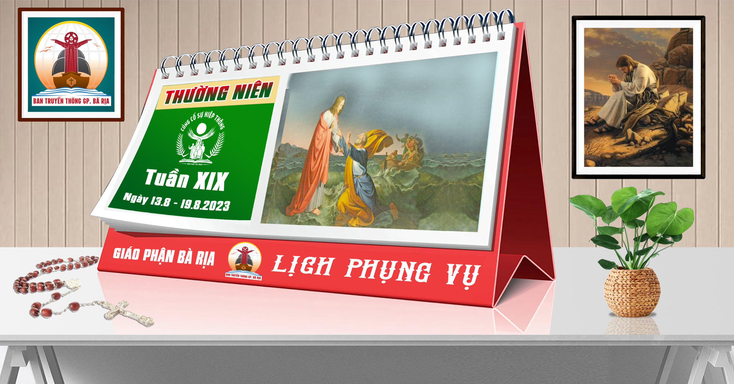 Lịch Phụng vụ từ ngày 13.8.2023 đến 20.8.2023