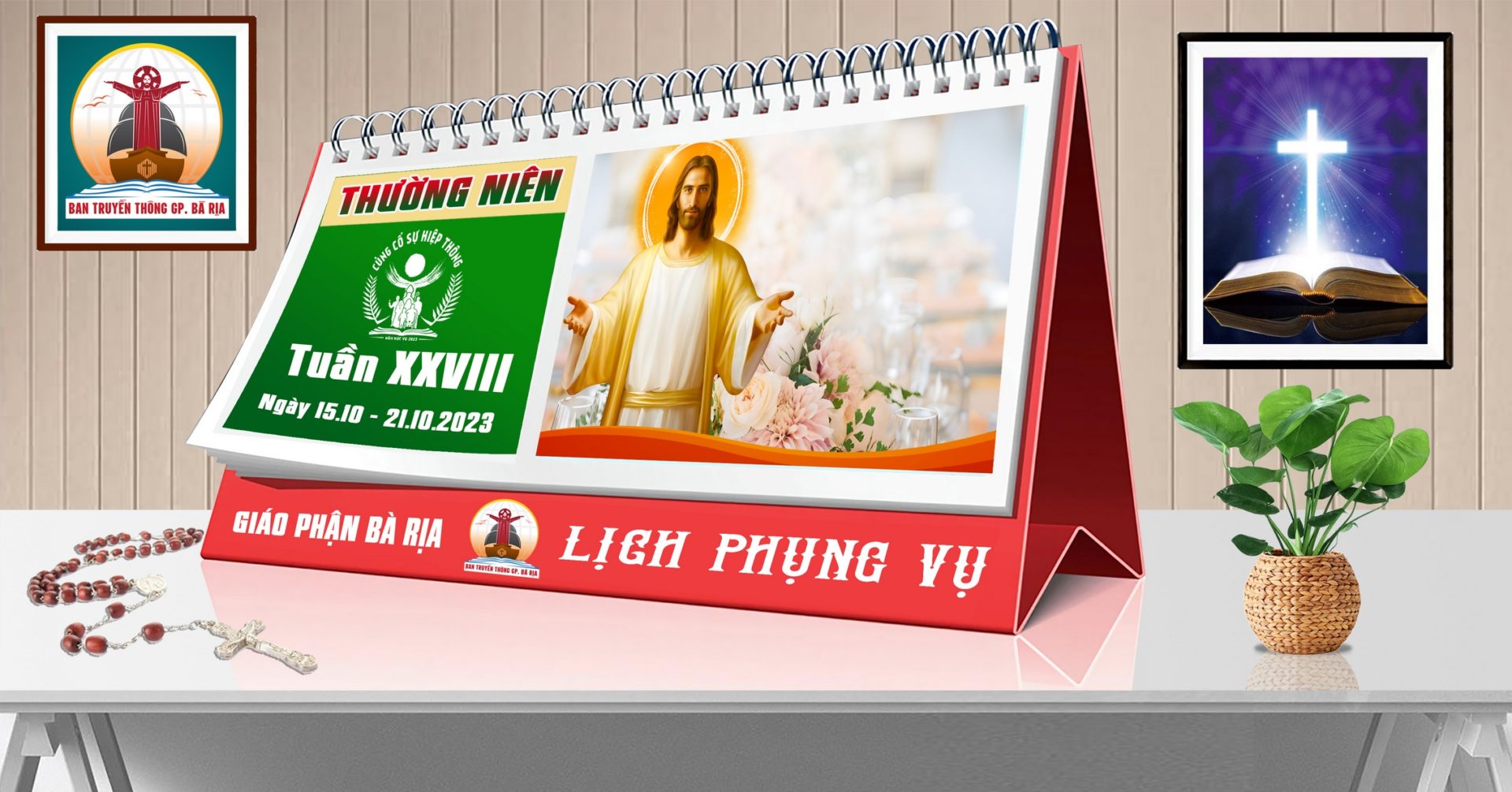 Lịch Phụng vụ từ ngày 15.10. 2023 đến 22.10.2023