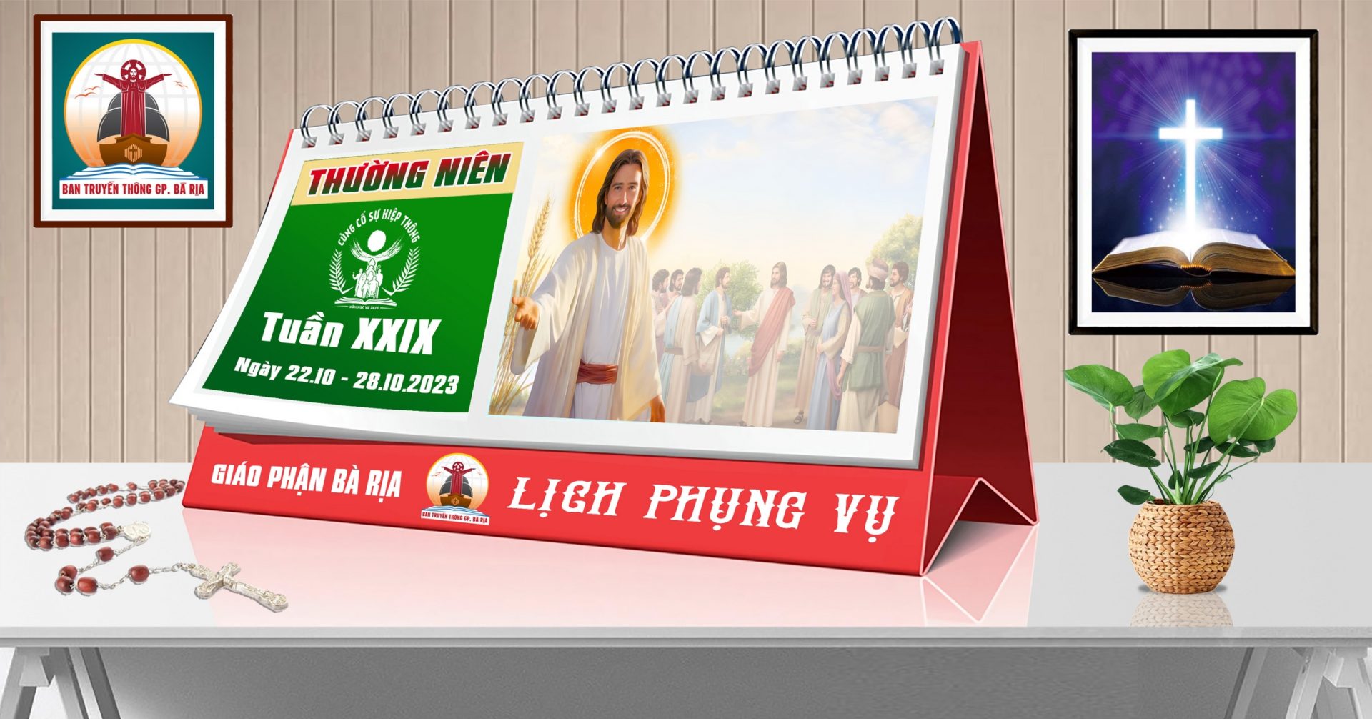 Lịch Phụng vụ từ ngày 22.10. 2023 đến 29.10.2023