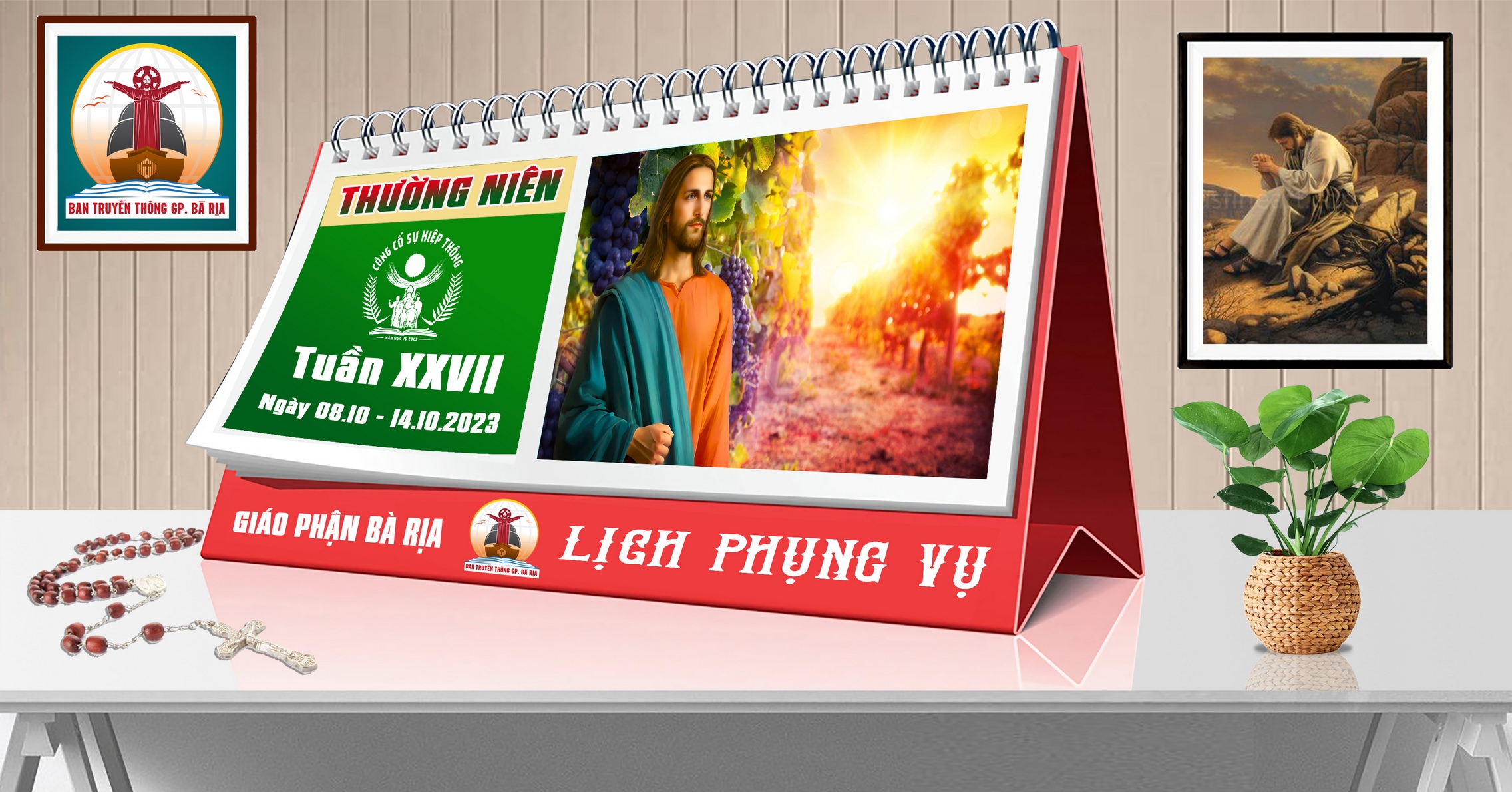 Lịch Phụng vụ từ ngày 08.10. 2023 đến 15.10.2023