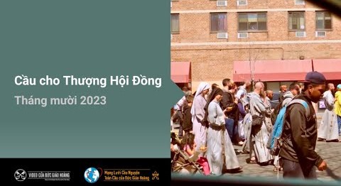Ý cầu nguyện của Đức Thánh Cha tháng 10/2023: Cầu cho Thượng Hội Đồng
