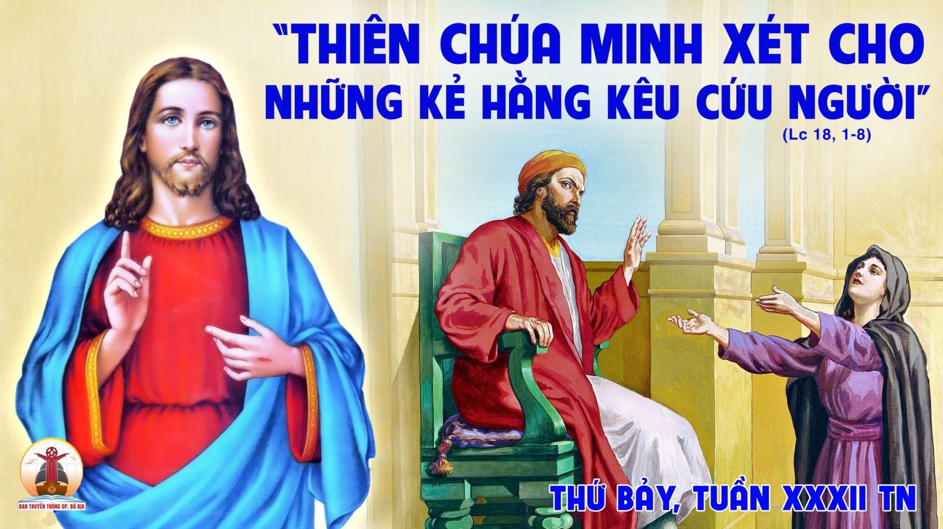 18.11.2023 – Thứ Bảy Tuần XXXII Thường Niên