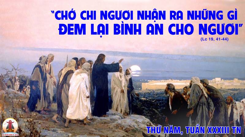 23.11.2023 – Thứ Năm Tuần XXXIII Thường Niên