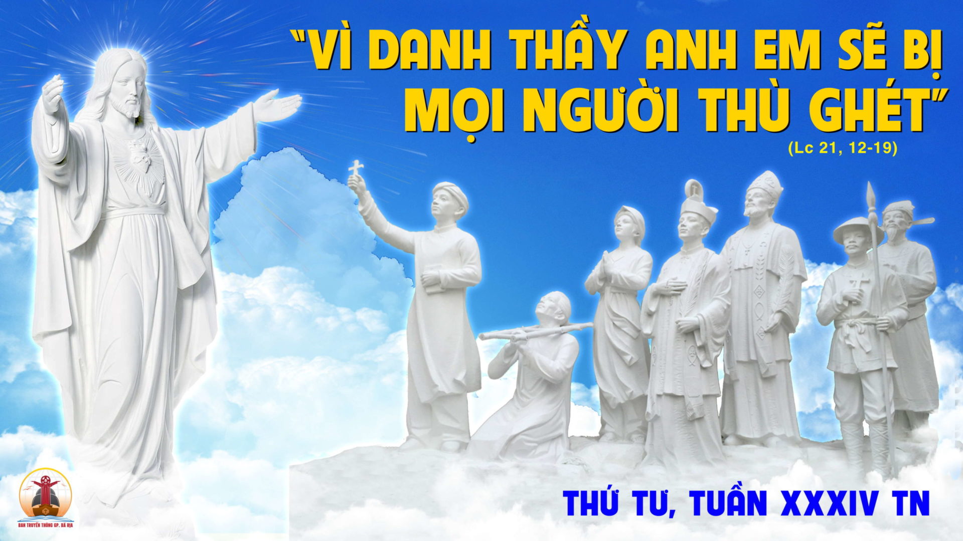 29.11.2023 – Thứ Tư Tuần XXXIV Thường Niên
