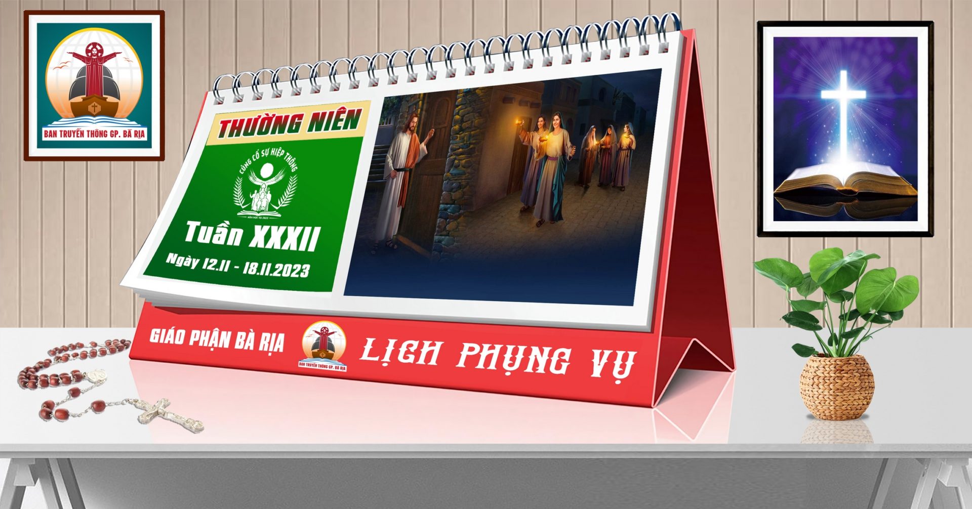 Lịch Phụng vụ từ ngày 12.11. 2023 đến 19.11.2023