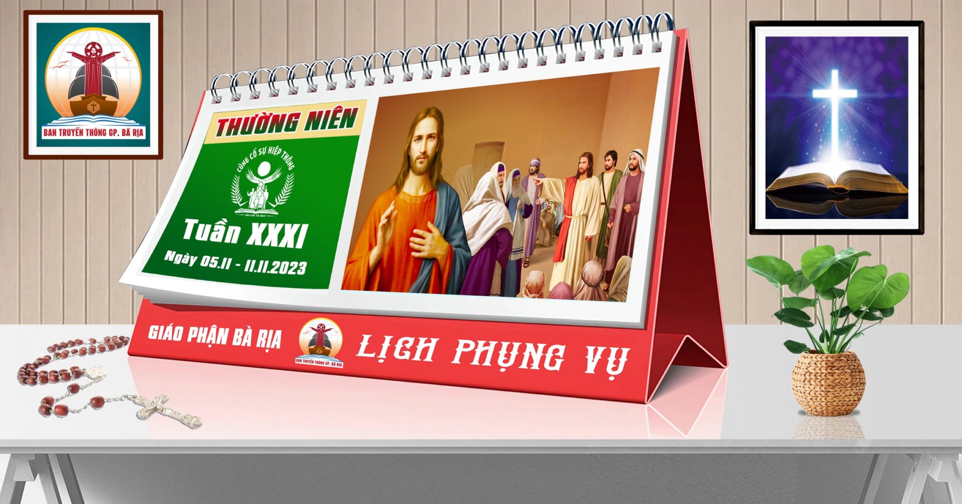 Lịch Phụng vụ từ ngày 05.11. 2023 đến 12.11.2023