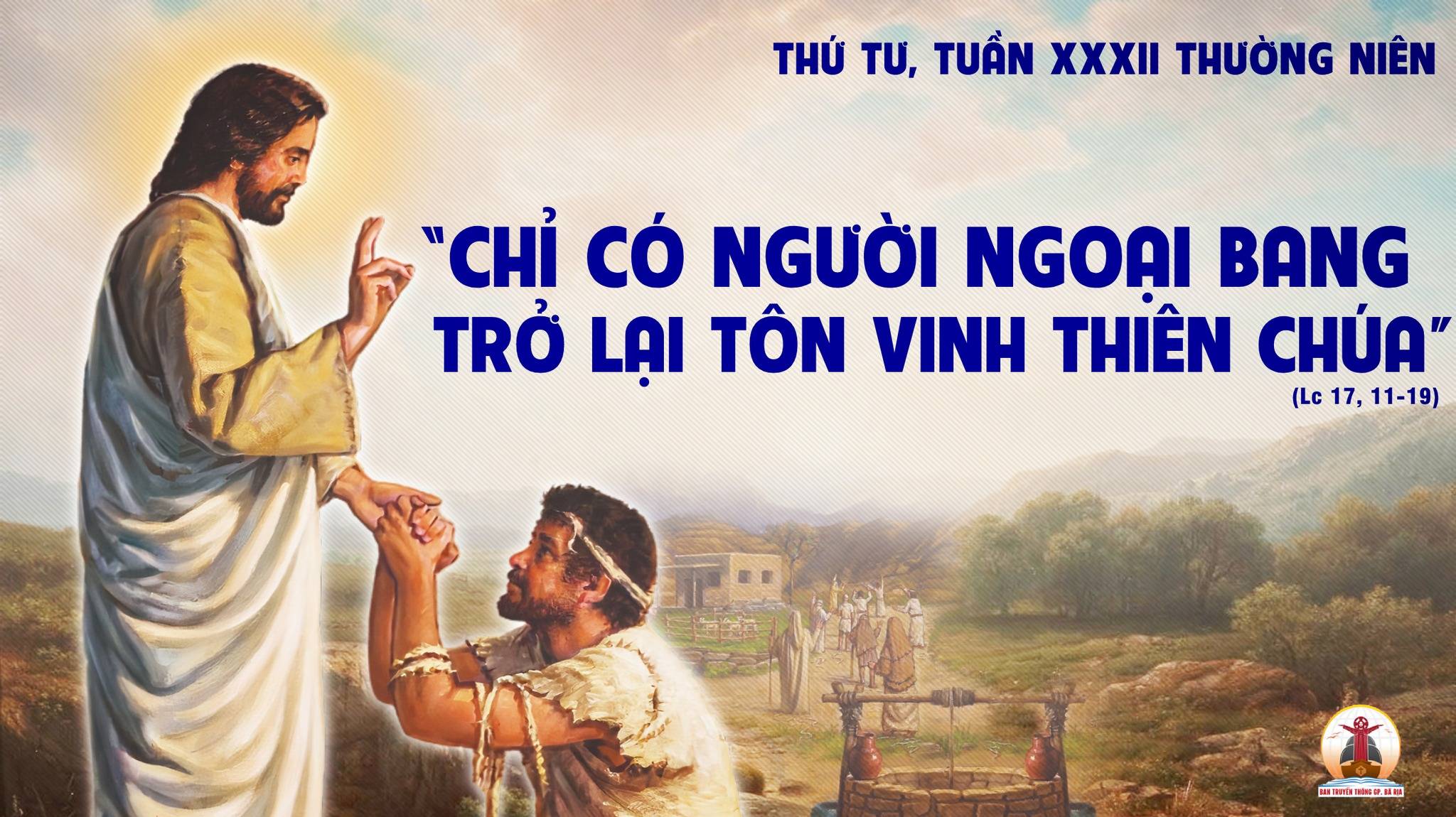 15.11.2023 – Thứ Tư Tuần XXXII Thường Niên