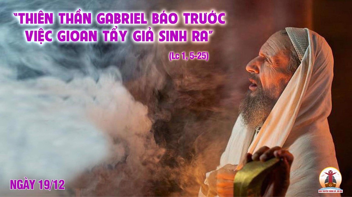 19.12.2023 – Thứ Ba Tuần III Mùa Vọng