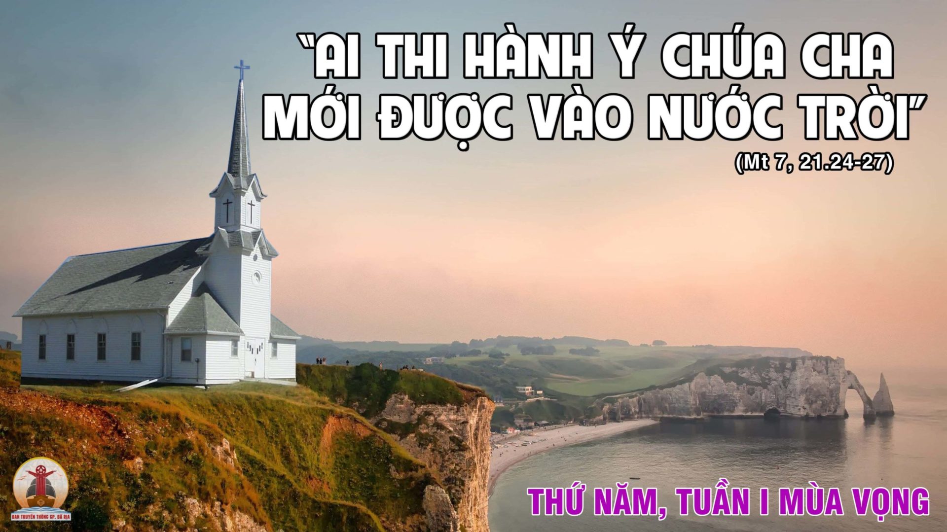 07.12.2023 – Thứ Năm Tuần I Mùa Vọng