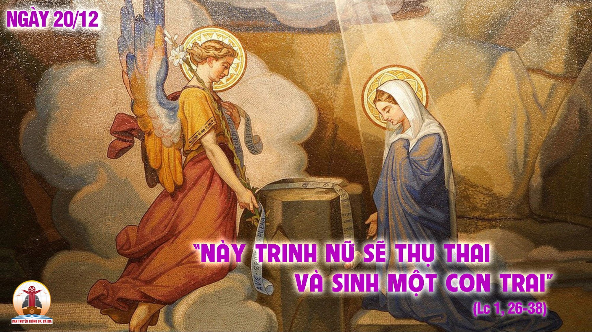 20.12.2023 – Thứ Tư Tuần III Mùa Vọng