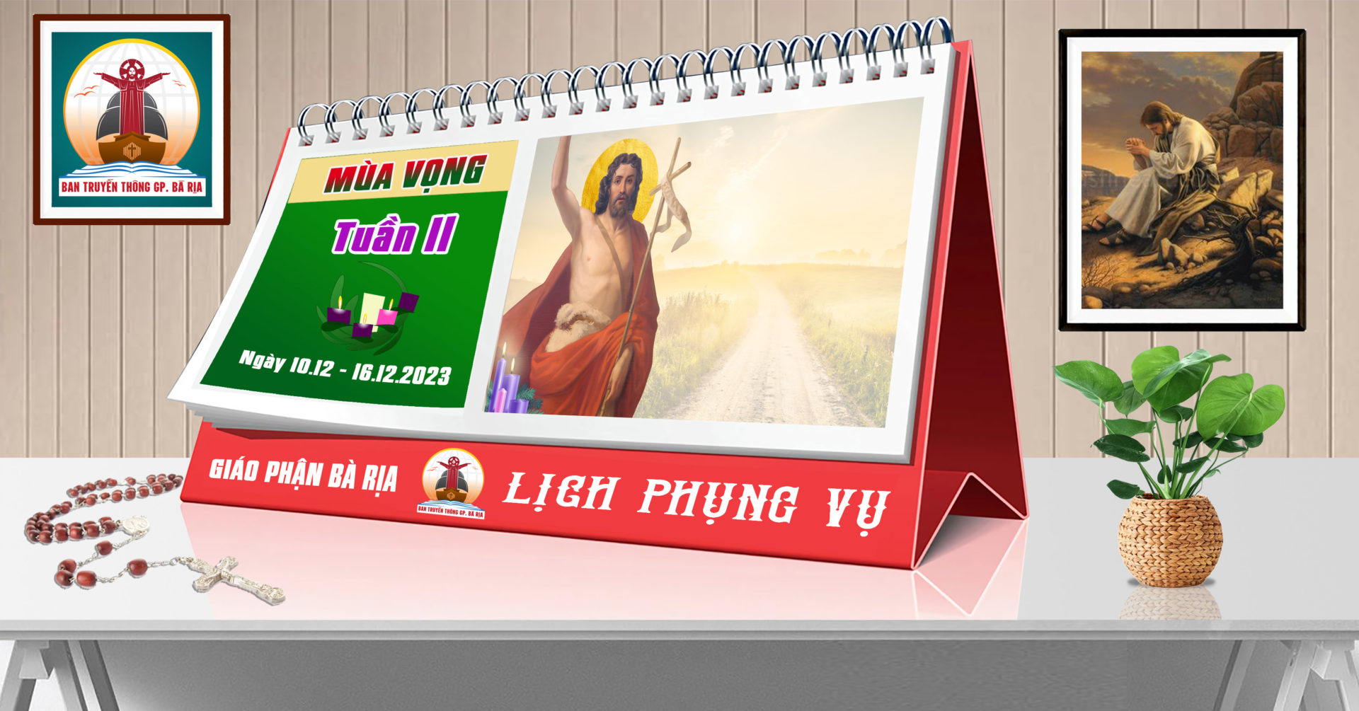 Lịch Phụng vụ từ ngày 10.12. 2023 đến 17.12.2023
