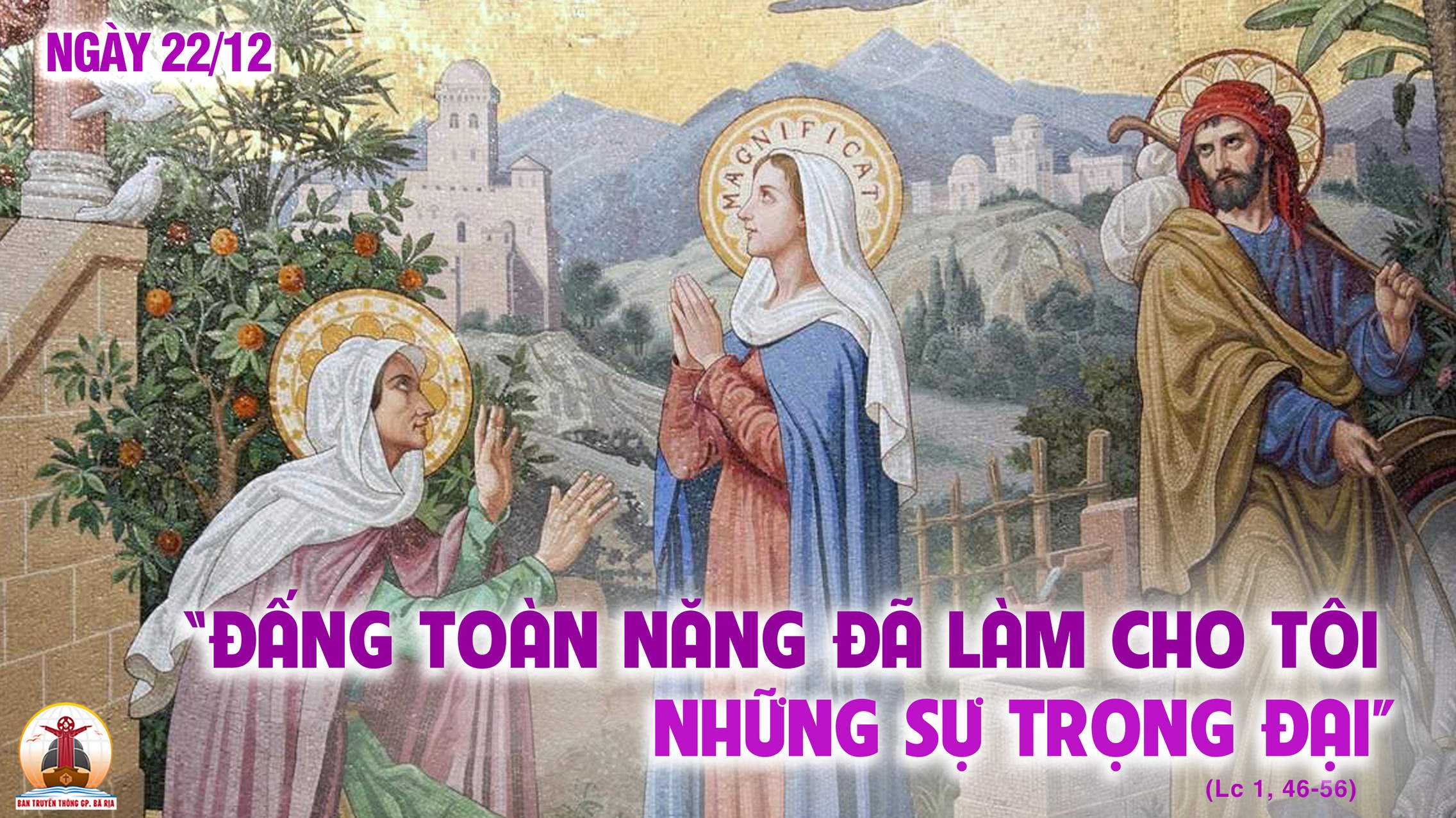 22.12.2023 – Thứ Sáu Tuần III Mùa Vọng
